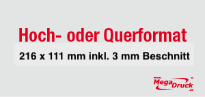 Postkarten DIN lang (Standard)